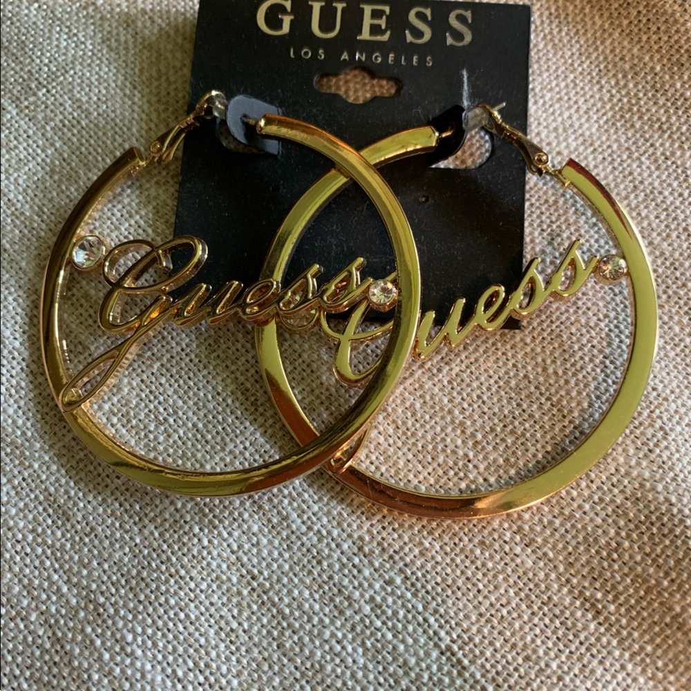COPY - Cute Guess logo earrings